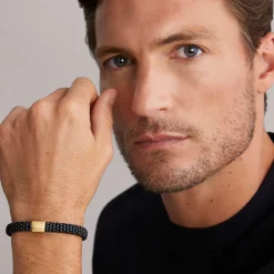 Hot 18K Gold Matte Ceramic Beaded Bracelet | 9Mm Bracelets