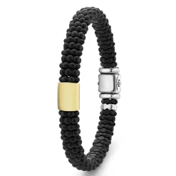 Hot 18K Gold Matte Ceramic Beaded Bracelet | 9Mm Bracelets