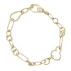 Best 18K Gold Multi Link Bracelet Gold