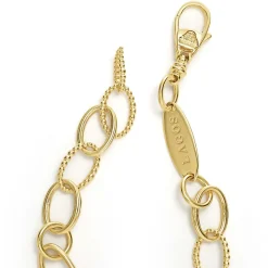 New 18K Gold Oval Link Bracelet Link Bracelets