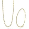 Shop 18K Gold Petite Link Gift Set Gold