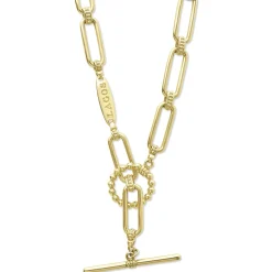 Hot 18K Gold Petite Link Necklace Gold