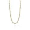 Cheap 18K Gold Petite Link Necklace Chains