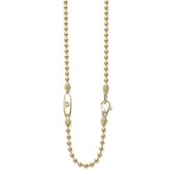 Discount 18K Gold Queen Pendant Necklace Gold