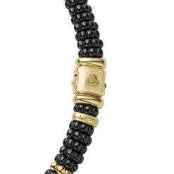 Best Sale 18K Gold Single Station Ceramic Beaded Necklace | 9Mm Gold