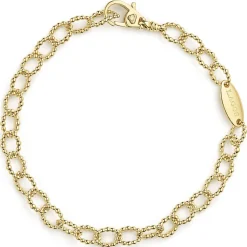 Cheap 18K Gold Small Link Bracelet Gold