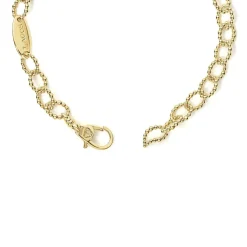 Cheap 18K Gold Small Link Bracelet Gold