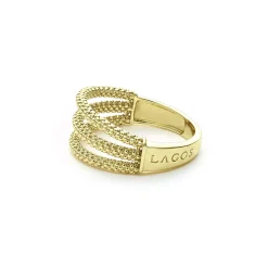 Best 18K Gold Superfine Caviar Ring Gold