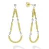 Best Sale 18K Gold Superfine Diamond Drop Earrings Gold