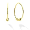 Outlet 18K Gold Superfine Hoop Earrings Hoop Earrings