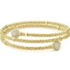 Best Sale 18K Gold Wrap Diamond Bracelet Gold