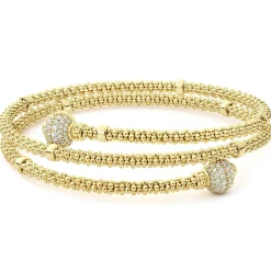 Best Sale 18K Gold Wrap Diamond Bracelet Gold
