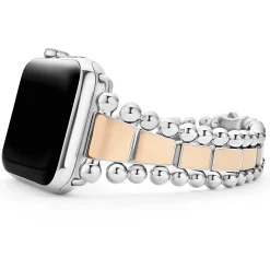 Shop 18K Rose Gold And Stainless Steel Watch Bracelet-42-49Mm Watch Bracelets