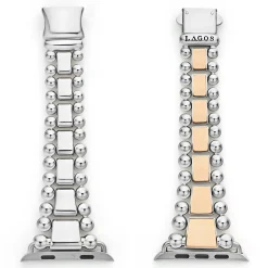 Shop 18K Rose Gold And Stainless Steel Watch Bracelet-42-49Mm Watch Bracelets