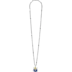 New Lapis Beetle Diamond Pendant Necklace Gemstones