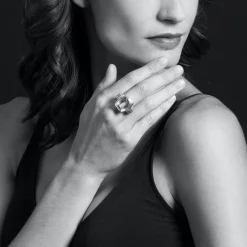 Best Sale Large Citrine Statement Ring Gemstones