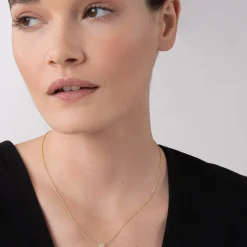 Store Large Rose Cut Diamond Necklace Diamonds