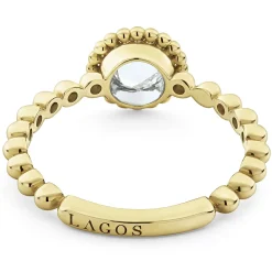 Outlet Large Rose Cut Diamond Ring Gold