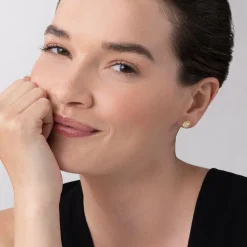 Shop Large Rose Cut Diamond Stud Earrings Diamonds