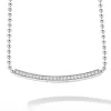 Cheap Large Station Diamond Beaded Necklace Diamonds