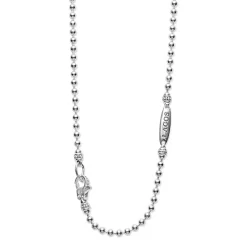 Discount Large Two-Tone Pendant Necklace Two-Tone