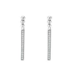 New Linear Diamond Earrings Diamonds