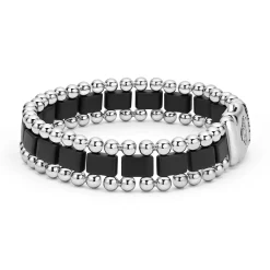 Best Sale Matte Black Ceramic Link Bracelet Bracelets
