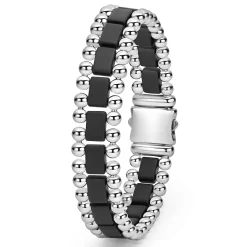 Best Sale Matte Black Ceramic Link Bracelet Bracelets