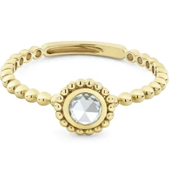 Online Medium Rose Cut Diamond Ring Gold