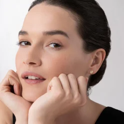 Store Medium Rose Cut Diamond Stud Earrings Stud Earrings