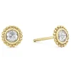 Best Medium Rose Cut Diamond Stud Earrings Diamonds