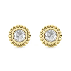 Best Medium Rose Cut Diamond Stud Earrings Diamonds