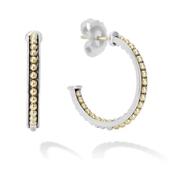 Online Medium Two-Tone Hoop Earrings Hoop Earrings