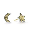 Flash Sale Moon And Star Stud Earrings Stud Earrings