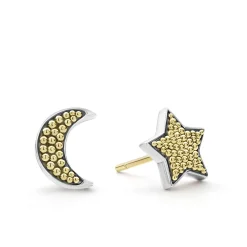 Flash Sale Moon And Star Stud Earrings Stud Earrings