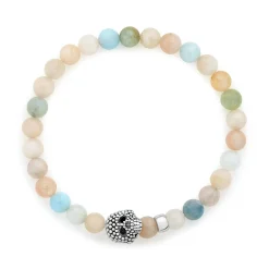 Sale Morganite Skull Bracelet Bracelets