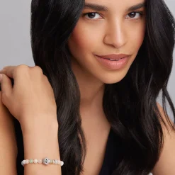 Sale Morganite Skull Bracelet Bracelets