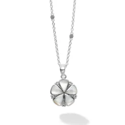 Online Mother Of Pearl Flower Pendant Necklace Pendant Necklaces
