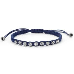 Discount Navy Blue Macrame Bracelet Bracelets