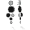 Shop Onyx And Diamond Statement Earrings Diamonds
