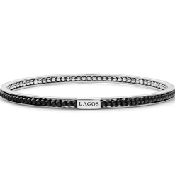 Store Onyx Bangle Silver