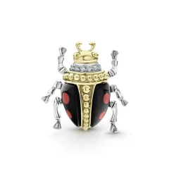 Store Onyx Beetle Diamond Pin Diamonds