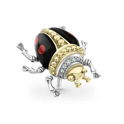 Store Onyx Beetle Diamond Pin Diamonds