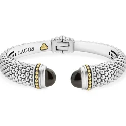 Cheap Onyx Cuff Bracelet | 12Mm Two-Tone