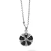 Cheap Onyx Flower Pendant Necklace Gemstones