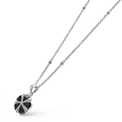 Cheap Onyx Flower Pendant Necklace Gemstones