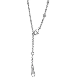 Cheap Onyx Heart Necklace Silver