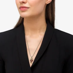 Store Orange Sapphire And Diamond Seahorse Pendant Necklace Diamonds