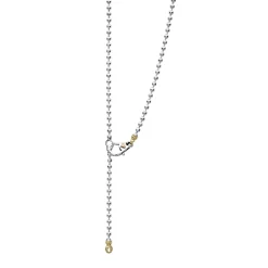 Best Sale Oval Plate Necklace Two-Tone