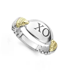 Store Oval Signet Ring Two-Tone